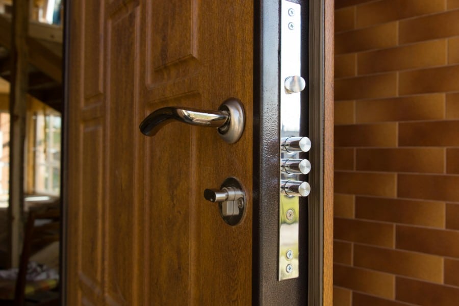 Custom Security Door - Multi Lock 
